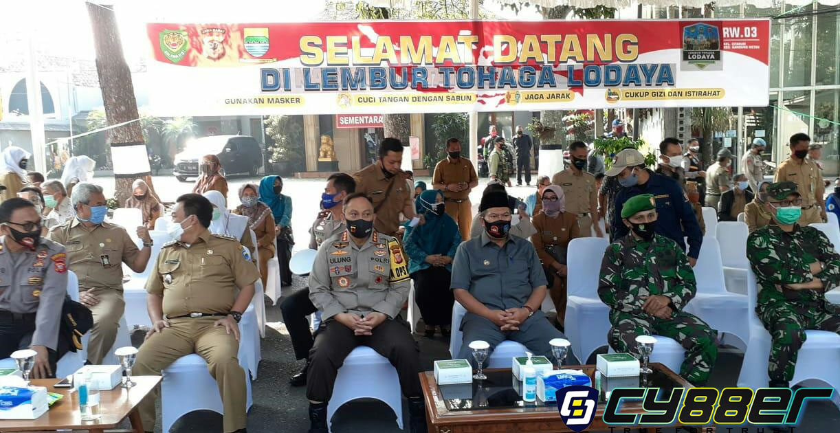 Kapolrestabes Bandung Launching Kampung Tangguh Nusantara Lembur Tohaga Lodaya